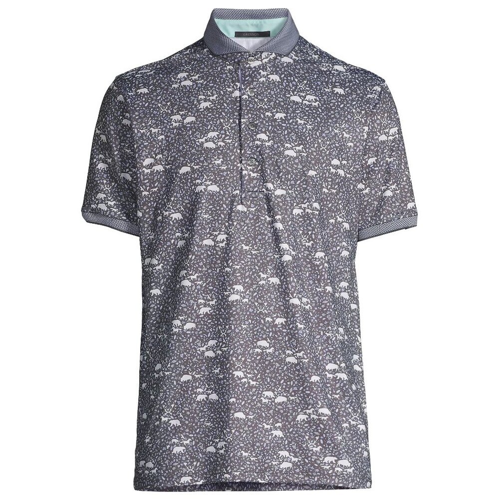 NWT Greyson Men's Buffalo Soldier Performance Golf Polo Shirt XXL